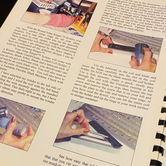 Elegant Wirecraft Jewelry how to craft book by Esther Lee vintage - Picture 10 of 16